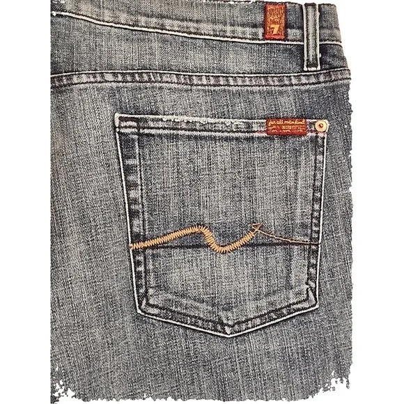 7 FOR ALL MANKIND size 38 32 mens RELAXED fit button fly denim blue Jeans new - Picture 4 of 9